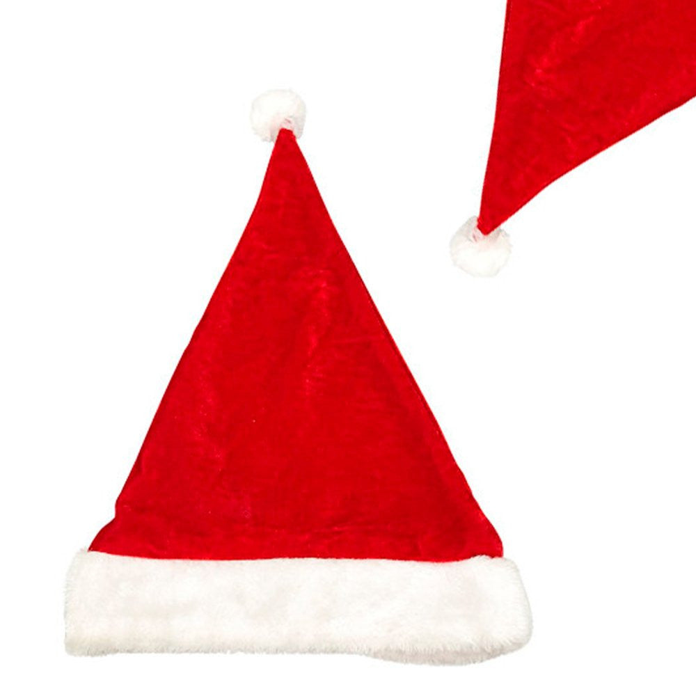 Roupa de Papai Noel Veludo Tamanho Único Completa